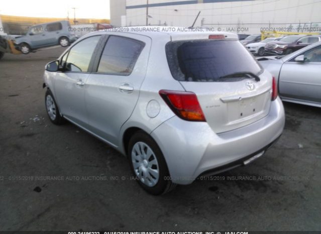 Toyota Yaris 2015 full